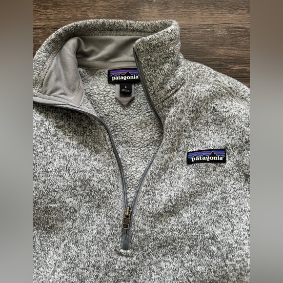 Patagonia Better Sweater Size S Like New Grey - Picture 3 of 4